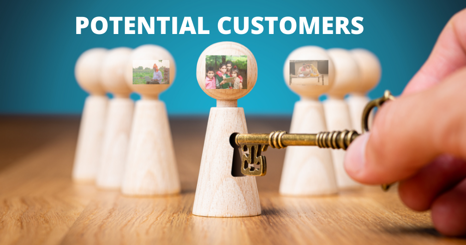potential customers to competitors
