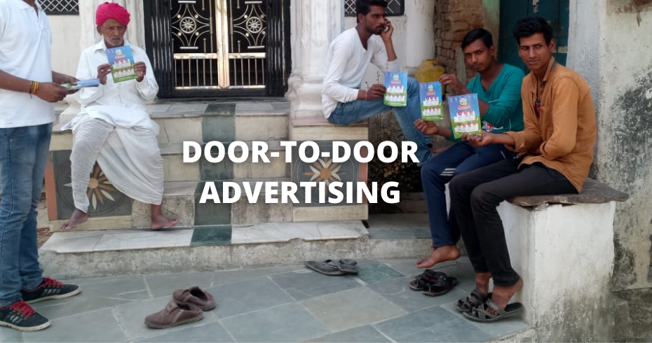 Opportunity knocks on the door with a door-to-door rural advertising strategy