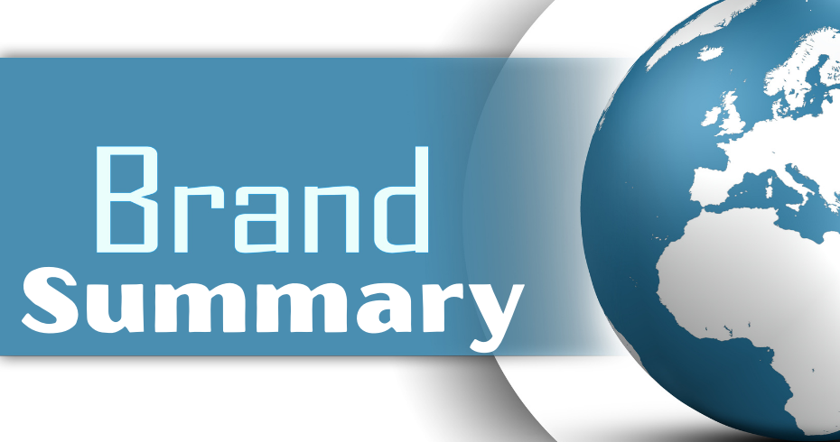 create a brand summary